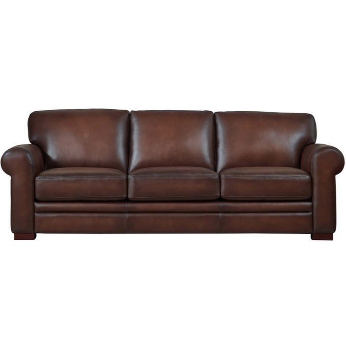 Hydeline Brookfield Sofa en cuir – Brun