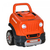Qaba Ensemble De Jouets Pour Moteur De Camion Pour Enfants, Ensemble De Jeu Educatif Pour Station-se