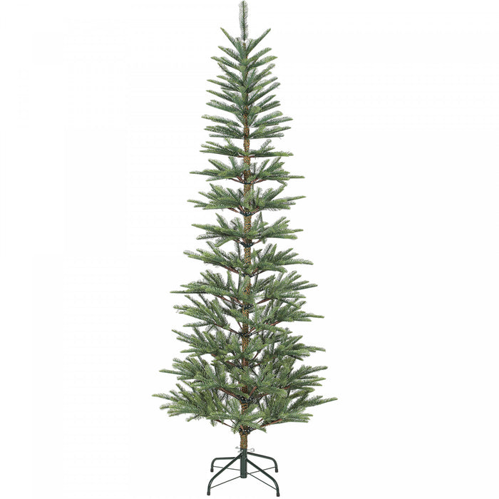 HOMCOM Sapin de Noel Fin de 7pi, Sapin de Noel avec 646 Branche