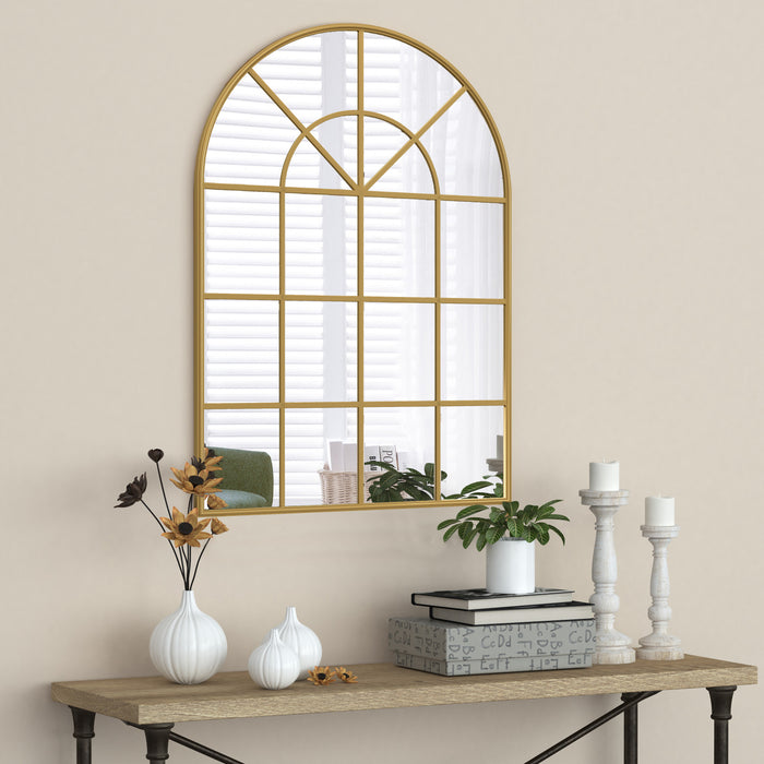 Miroir Mella de 41,5 po doré