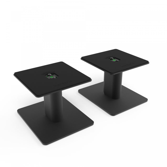 Supports d'enceintes de bureau universels Kanto SP6HD 6\" avec gestion des cables - paire, noir