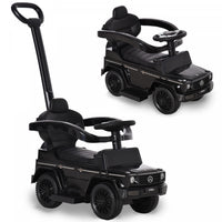 Aosom Poussette Tout-petit Vehicule A Pousser Avec Klaxon Volant Aucune Alimentation Manuel Sous Le