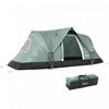 Outsunny Tente de Camping Exterieure pour 5-6 Personnes, Tente Familiale avec Crochet pour Lumiere, Vert
