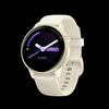 Montre de fitness Garmin Vivoactive 6 Lunar Gold - Moniteur d'activite, entrainements quotidiens, statut HRV, dynamiques de course, conseils PacePro, notifications intelligentes