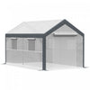 Outsunny Serre Robuste 7' X 12' X 7', Tente De Croissance De Graines, Blanc