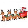 Homcom Decoration Gonflable De Noel