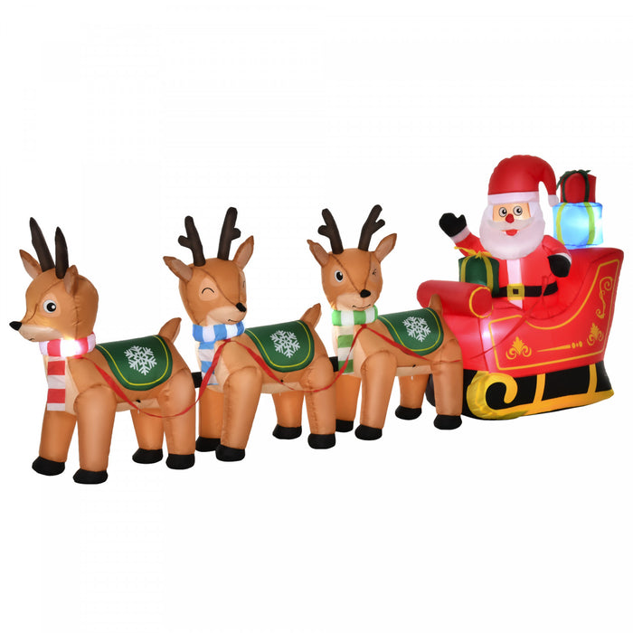 Homcom Decoration Gonflable De Noel