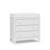 Graco Noah 3 Commode a tiroirs avec dessus a langer - Blanc