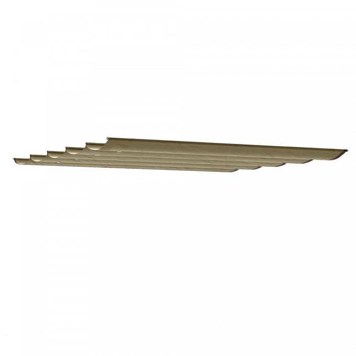Outsunny Auvent De Pergola De Remplacement Retractable Pour Pergola De 9.8' X 9.8', Remplacement De La Couverture De Pergola, Marron