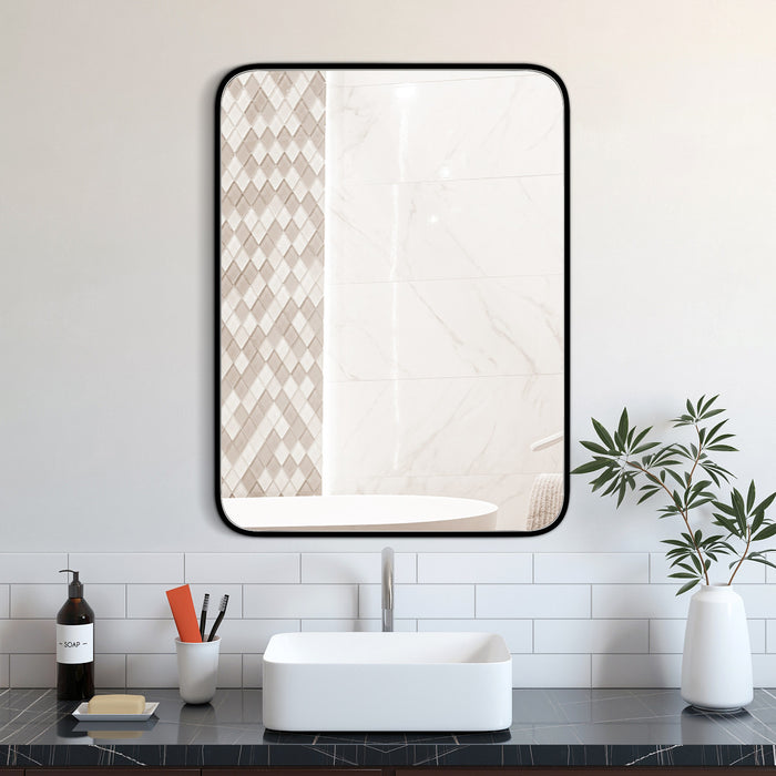 Miroir Tuckerson de 40 po noir