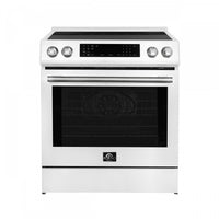  Cuisiniere a induction Donatello Espresso de 30 po, blanche – FFSIN0905-30WHT