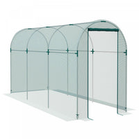 Outsunny Cage De Culture, Tente De Protection Des Plantes De 4' X 12', Vert