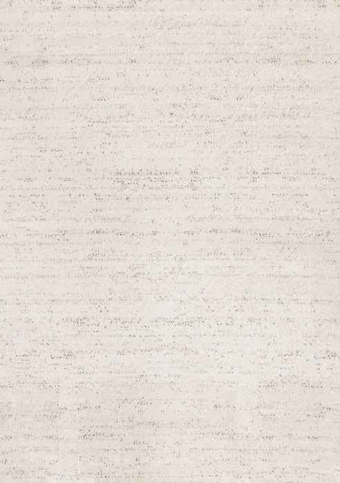 Tapis Surrey mouchete blanc gris, 5'3\" x 7'7\"