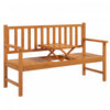 Outsunny Banc D'exterieur Avec Table Centrale Relevable, Banc De Jardin 60\"