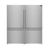 Refrigerateur cote a cote Forno Milano de 60 po, acier inoxydable, 34,4 pi³ - FFFFD1787-60S