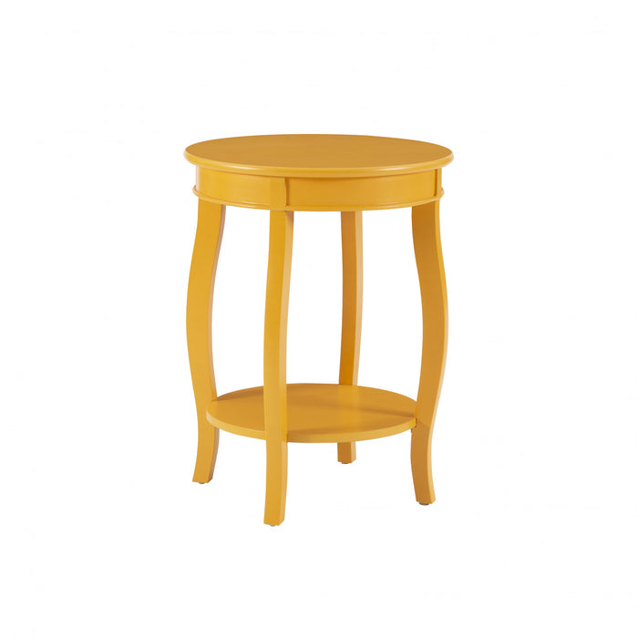 Table de fauteuil Rainbow - jaune