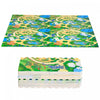 Qaba Kids Foam Puzzle Floor Tiles Tapis De Jeu Pour Tout-petits Pour Bebe 36pcs Apprentissage Anti-derapant Pour Ramper Avec Bordure D'extremite Motif De Terre De Dinosaure 35sqft Eva