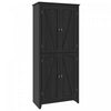 HOMCOM Garde-manger de cuisine autoportant de 72 po, armoire de buffet