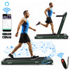 Tapis De Course Pliant 2 En 1 16km/h Superfit – Avec Bluetooth Et Controle Via App