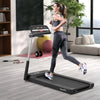 Tapis De Course Electrique 2.25 Hp Costway, Pliable A Led Avec Controle D'application Officielle Costway