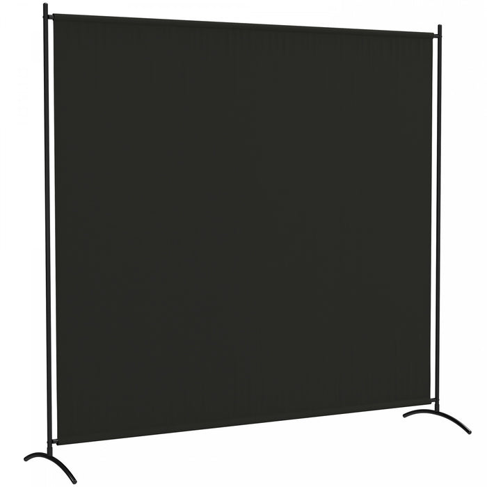 Outsunny Ecran De Confidentialite A Panneau Unique Uv30+, Noir