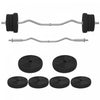 Soozier Ensemble de poids reglable avec barre de curl 50lb