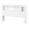 Spark Tete De Lit Bibliotheque - Blanc Solide