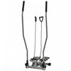 Soozier Appareil D'escalier Twist Avec Guidon A Bascule, Argente