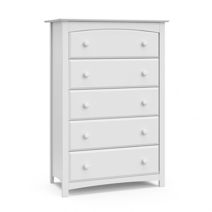Storkcraft Kenton 5 Commode a tiroirs - Blanc