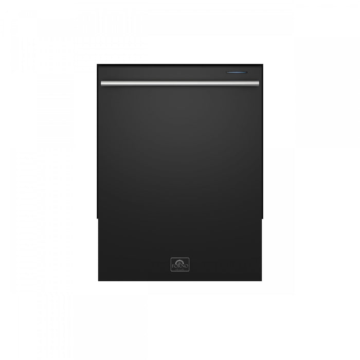 Lave-vaisselle encastrable Pozzo de 24 po, cuve haute, commande sur le dessus, noir, 49 dBA – FDWBI8067-24BLK