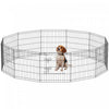 PawHut Parc pour Chiens, Enclos a Chiots 12 Panneaux, Cloture d'Exercice pour Animaux Interieur/Exterieur, 61 cm de Hauteur