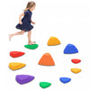 Outsunny Pierres D'equilibre Pour Enfants, Parcours D'obstacles, Jeu Sensoriel, Exterieur Et Interieur Pour 3 A 8 Ans