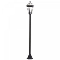 Outsunny 2 Pcs LED Lampes De Jardin Lampadaire Solaire Lanterne Patio Chemin Passerelle Exterieur Re