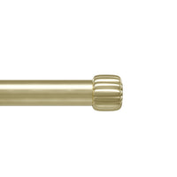 Tringle à rideaux extensible Cleo de Umbra dorée de 1 po - 66 po à 120 po