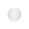 Lathe Miroir Rond Sans Cadre de 24 Pouces Chrome