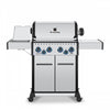 Broil King Baron S 490 Pro IR 4-bruleurs 40 000 BTU Barbecue a gaz naturel - 677347