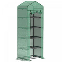 Outsunny Mini Serre A 5 Etages, Serre D'interieur, Vert