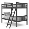 Lit superpose Storkcraft Caribou simple sur simple – Gris