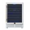 Refroidisseur a vin Bacchino de 24\",Blanc, capacite de 51 bouteilles,encastrable ou autonome-FWCDR6634-24WHT
