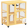 Maison Pour Chat En Bois D'interieur Avec Dessus Ouvrant
