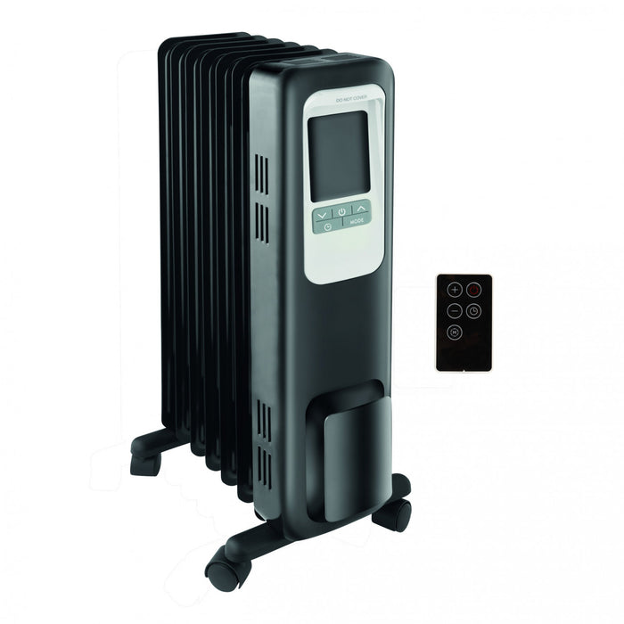 Radiateur numérique à l’huile Ecohouzng avec télécommande - TBECH3300152H