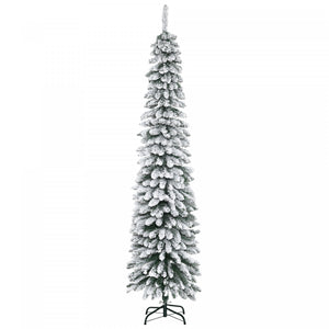 Homcom Arbre De Noel Artificiel Floque De Neige De 7ft