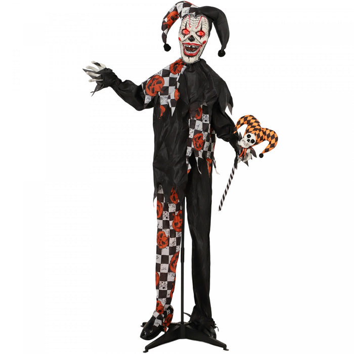 Outsunny Clown Anime Pour Halloween, Decorations Effrayantes Pour Halloween