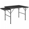 Outsunny Table De Camping Pliante De 4.5pi, Reglable En Hauteur