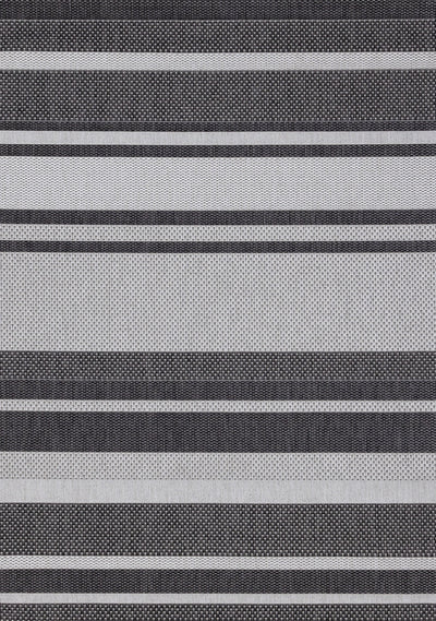 Jackson Striped Indoor/Outdoor Area Rug - 6'7" x 9'6"|Carpette Jackson à rayures pour l’intérieur et l'extérieur - 6 pi 7 po x 9 pi 6 po