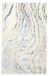 Tapis Contemporain/Moderne Clara 8'0\" x 10'0\" en Bleu