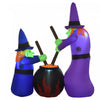 Homcom Sorciere Gonflable D'halloween