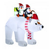 Homcom Decoration Gonflable De Noel