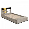 Bac A Sable Pour Enfants Avec Revetement, Bac A Sable En Bois Exterieur Station De Jeux Pour Enfants Avec Design De Cuisine, Evier, Boites De Plantation, 3-7 Ans, 61\" X 31.5\" X 24\"