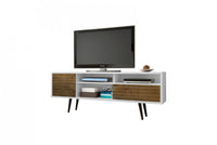 Meuble pour téléviseur Liberty de Manhattan Comfort de 70,86 po de style moderne du milieu du 20e si